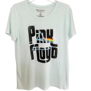 Pink Floyd Mint Green Graphic Tee NWOT XL